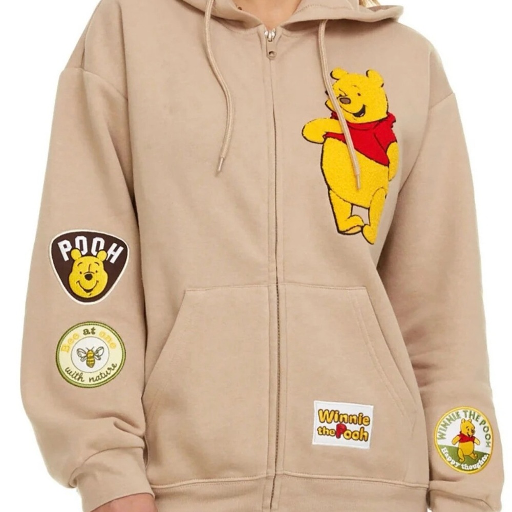 Disney Winnie the Pooh Jacket - Tan and Red